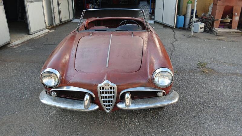 Alfa Romeo Giulietta spider 1.3 da restauro d&#039;epoca del 1960 a Soresina